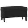 Banc Noir 70x35x41 cm Similicuir 556919556919