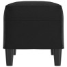 Banc Noir 70x35x41 cm Similicuir 556919556919