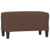Banc Marron 70x35x41 cm Similicuir 556921556921