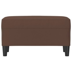 Banc Marron 70x35x41 cm Similicuir 556921556921
