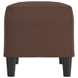 Banc Marron 70x35x41 cm Similicuir 556921556921