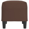 Banc Marron 70x35x41 cm Similicuir 556921556921