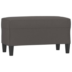 Banc Gris 70x35x41 cm Similicuir 556922556922