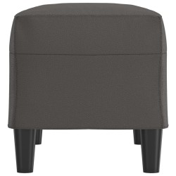 Banc Gris 70x35x41 cm Similicuir 556922556922