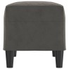 Banc Gris foncé 70x35x41 cm Velours 556925556925