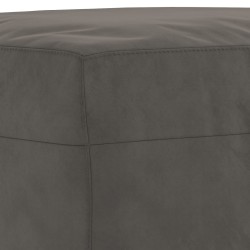 Banc Gris foncé 70x35x41 cm Velours 556925556925