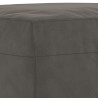 Banc Gris foncé 70x35x41 cm Velours 556925556925