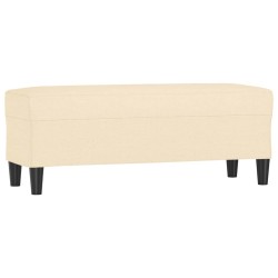 Banc Crème 100x35x41 cm Tissu 556926556926
