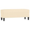 Banc Crème 100x35x41 cm Tissu 556926556926