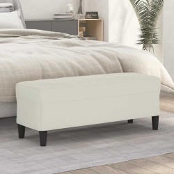 Banc Crème 100x35x41 cm Velours 556930556930