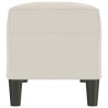 Banc Crème 100x35x41 cm Velours 556930556930
