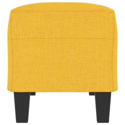 Banc Jaune clair 100x35x41 cm Tissu 556931556931