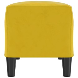 Banc Jaune 100x35x41 cm Velours 556935556935