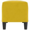 Banc Jaune 100x35x41 cm Velours 556935556935