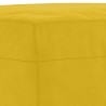 Banc Jaune 100x35x41 cm Velours 556935556935
