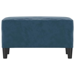 Banc Bleu 70x35x41 cm Velours 556936556936