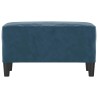 Banc Bleu 70x35x41 cm Velours 556936556936