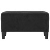 Banc Noir 70x35x41 cm Velours 556938556938