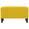 Banc Jaune 70x35x41 cm Velours 556939556939