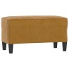 Banc Marron 70x35x41 cm Velours 556941556941