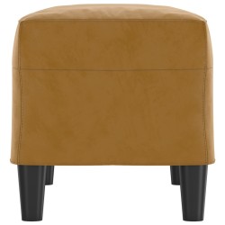 Banc Marron 70x35x41 cm Velours 556941556941