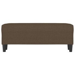 Banc Marron 100x35x41 cm Tissu 556942556942