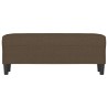 Banc Marron 100x35x41 cm Tissu 556942556942