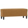 Banc Marron 100x35x41 cm Velours 556956556956