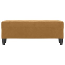 Banc Marron 100x35x41 cm Velours 556956556956