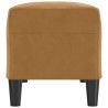 Banc Marron 100x35x41 cm Velours 556956556956