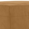 Banc Marron 100x35x41 cm Velours 556956556956