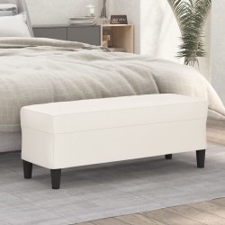 Banc Crème 100x35x41 cm Similicuir 556957556957
