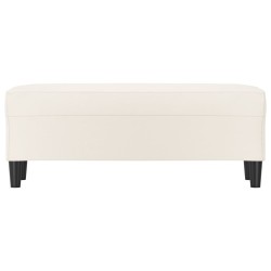 Banc Crème 100x35x41 cm Similicuir 556957556957
