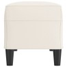 Banc Crème 100x35x41 cm Similicuir 556957556957