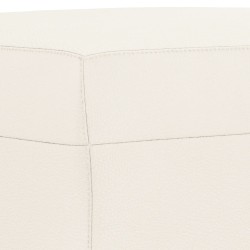 Banc Crème 100x35x41 cm Similicuir 556957556957