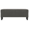 Banc Gris foncé 100x35x41 cm Velours 556959556959