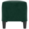Banc Vert foncé 100x35x41 cm Velours 556961556961