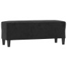 Banc Noir 100x35x41 cm Velours 556963556963