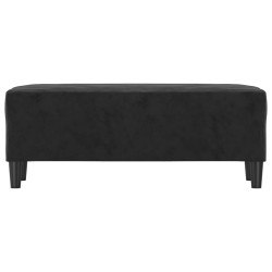 Banc Noir 100x35x41 cm Velours 556963556963