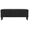 Banc Noir 100x35x41 cm Velours 556963556963