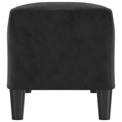 Banc Noir 100x35x41 cm Velours 556963556963