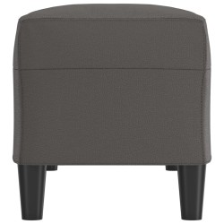 Banc Gris 100x35x41 cm Similicuir 556965556965