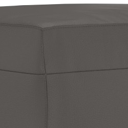 Banc Gris 100x35x41 cm Similicuir 556965556965