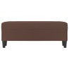Banc Marron 100x35x41 cm Similicuir 556966556966
