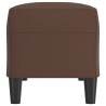 Banc Marron 100x35x41 cm Similicuir 556966556966
