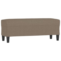 Banc Taupe 100x35x41 cm Tissu 556970556970