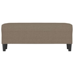 Banc Taupe 100x35x41 cm Tissu 556970556970