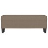 Banc Taupe 100x35x41 cm Tissu 556970556970