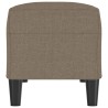 Banc Taupe 100x35x41 cm Tissu 556970556970