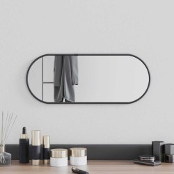 Miroir mural Noir 50x20 cm Ovale 556973556973